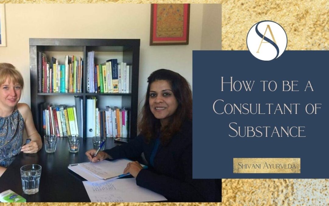 How to be a Consultant of Substance